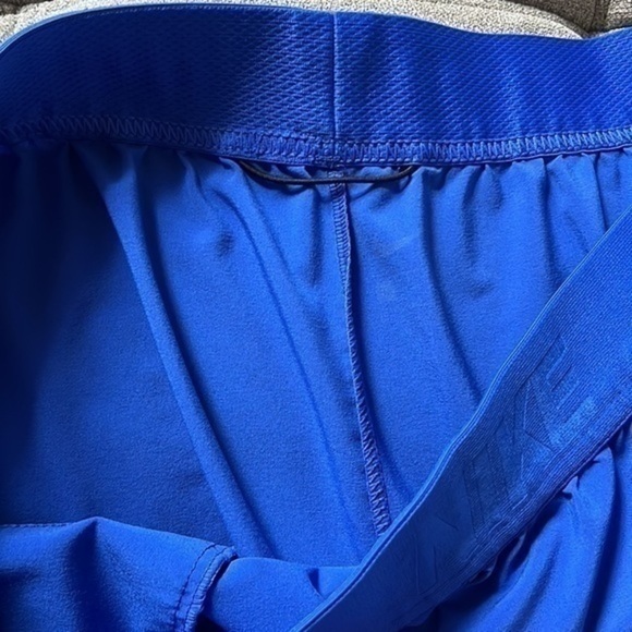 Nike Pro Men’s Blue Workout Shorts - Picture 5 of 6